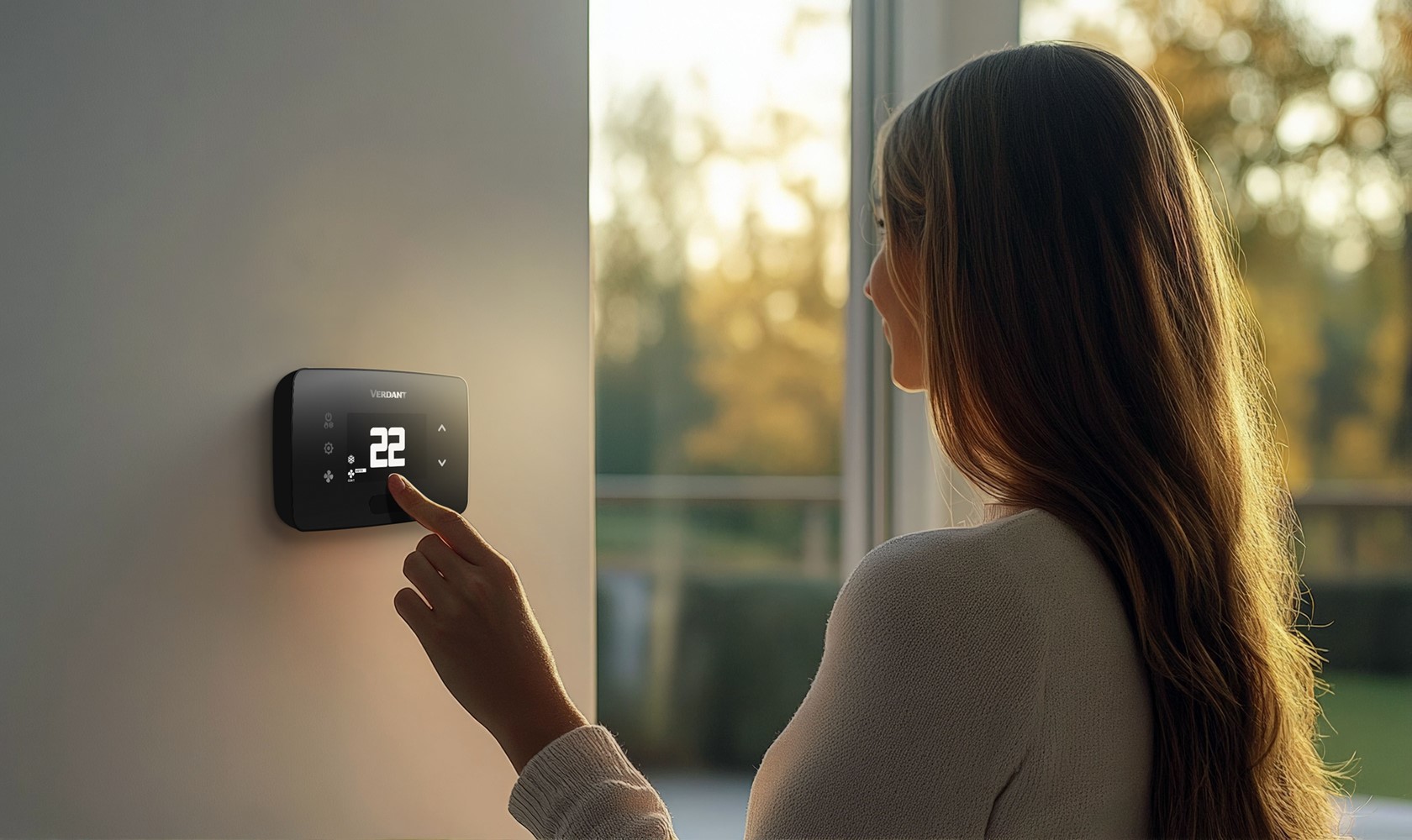 Chambre d’hôtel avec gestion énergétique intelligente