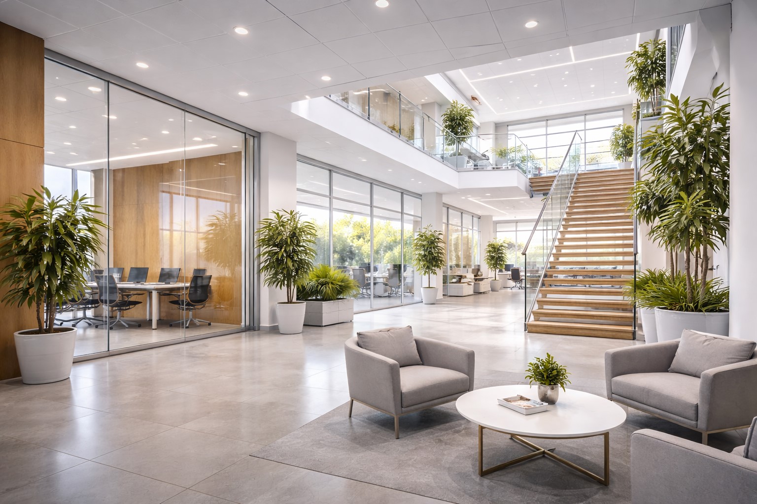 Bâtiment tertiaire moderne et performant